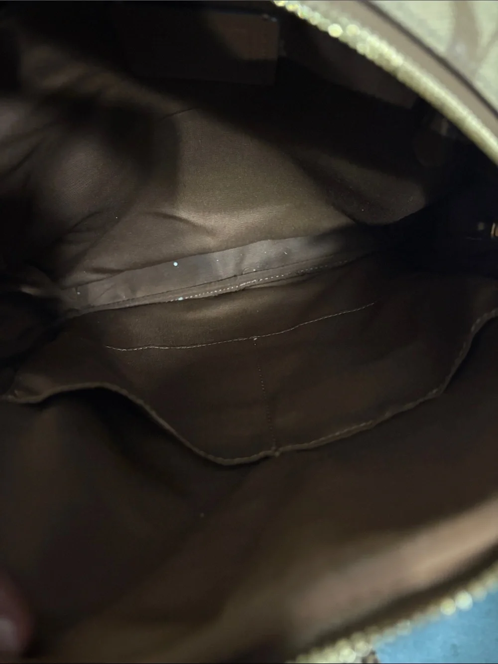 Coach Signature Canvas Backpack